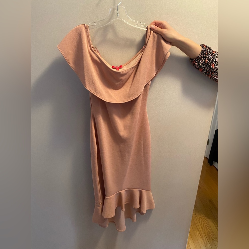 GUESS off the shoulder dress